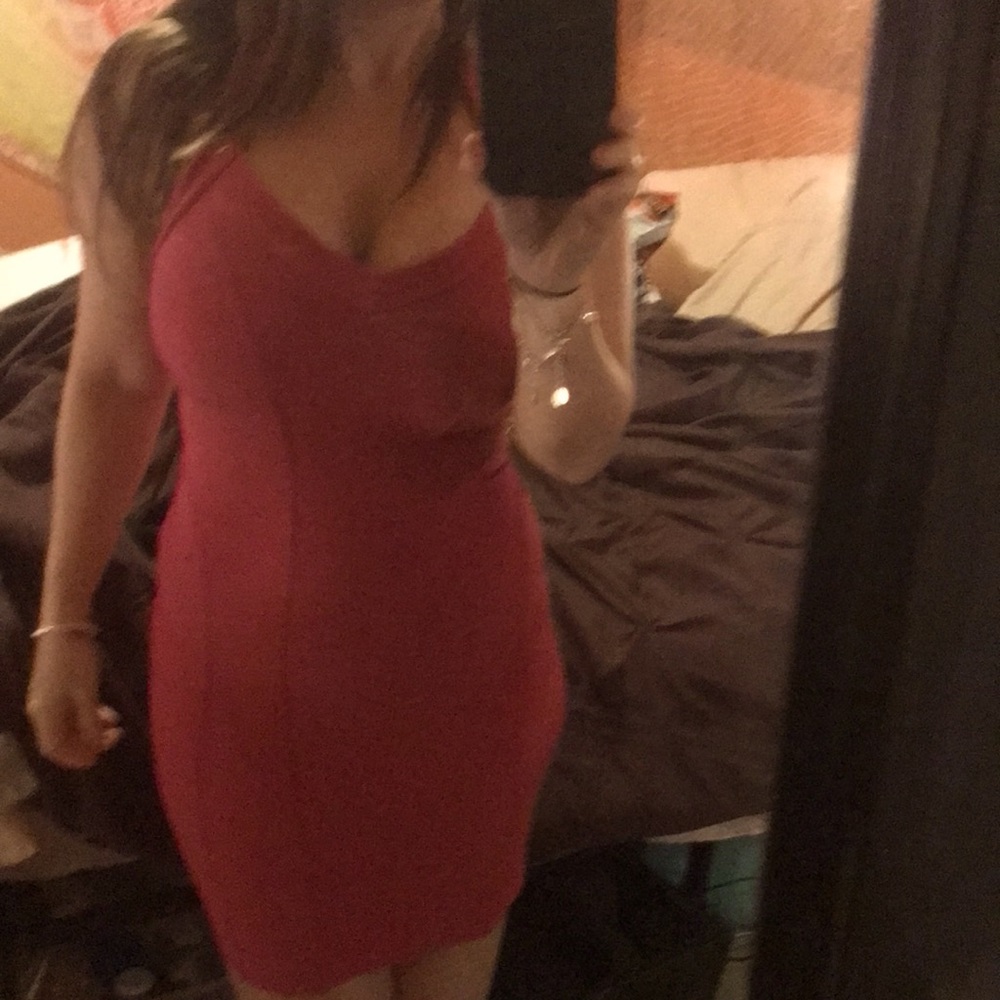 Pink Charlotte Russe dress